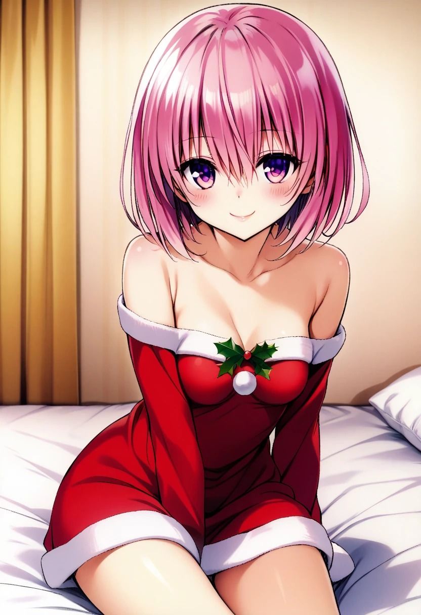 モモちゃんとサンタコスでハーレムSEX｜汁なし担々麺