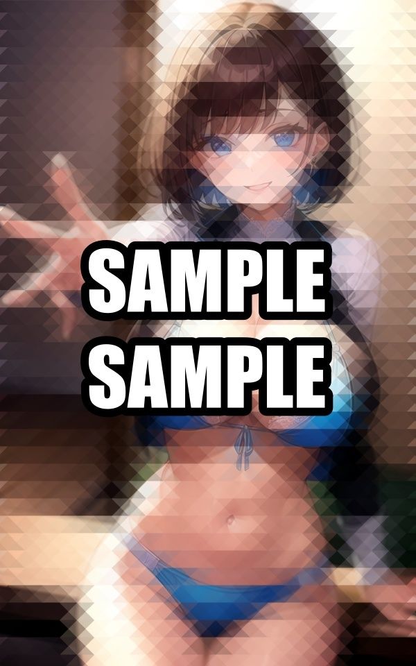 胸元あいたワンピース美女イラスト集|えしゃえしゃ サンプル画像 5