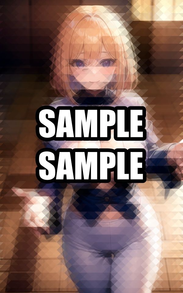 胸元あいたワンピース美女イラスト集|えしゃえしゃ サンプル画像 8