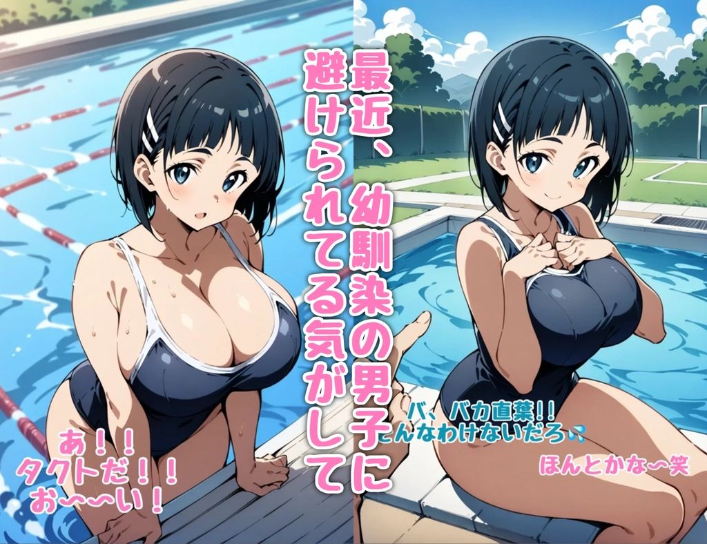 直葉ちゃんとスク水セックス｜汁なし担々麺