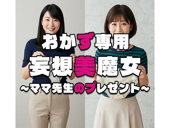 【おかず専用】妄想美魔女〜ママ先生のプレゼント〜｜AI美魔女