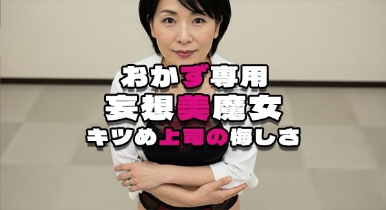 【おかず専用】妄想美魔女〜キツめ上司の悔しさ1〜｜AI美魔女