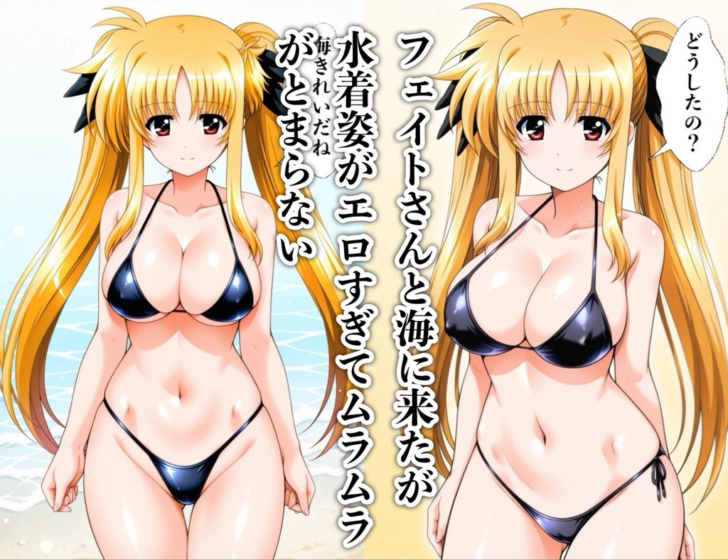 フェイトさんと海でイチャイチャする話｜汁なし担々麺