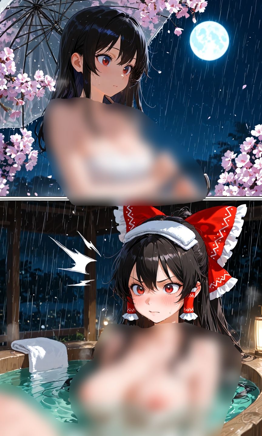 霊夢ちゃんのえっちな写真集vol.33〜春の雨の夜の風呂編〜｜ゆるふわ研究所 サンプル画像 6