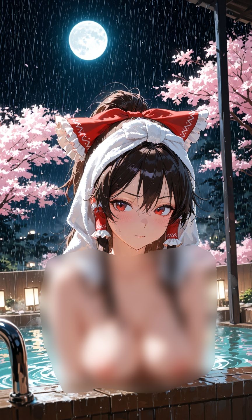 霊夢ちゃんのえっちな写真集vol.33〜春の雨の夜の風呂編〜｜ゆるふわ研究所 サンプル画像 9