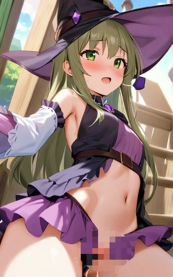 見習い魔法使いの失敗魔法でエッチな気分「何でアソコがアツいんだろう！」｜子猫娘 サンプル画像 3