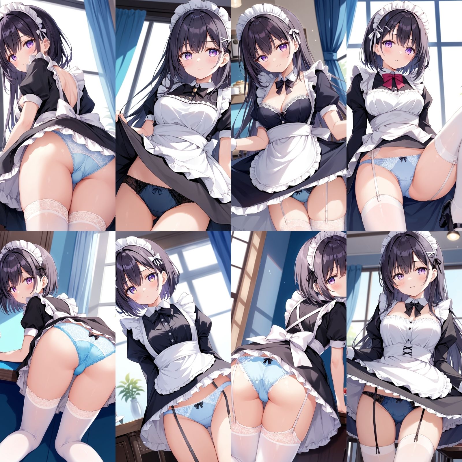 ご奉仕清楚メイドにレースパンティーみせてもらいました【250枚】 サンプル画像 5