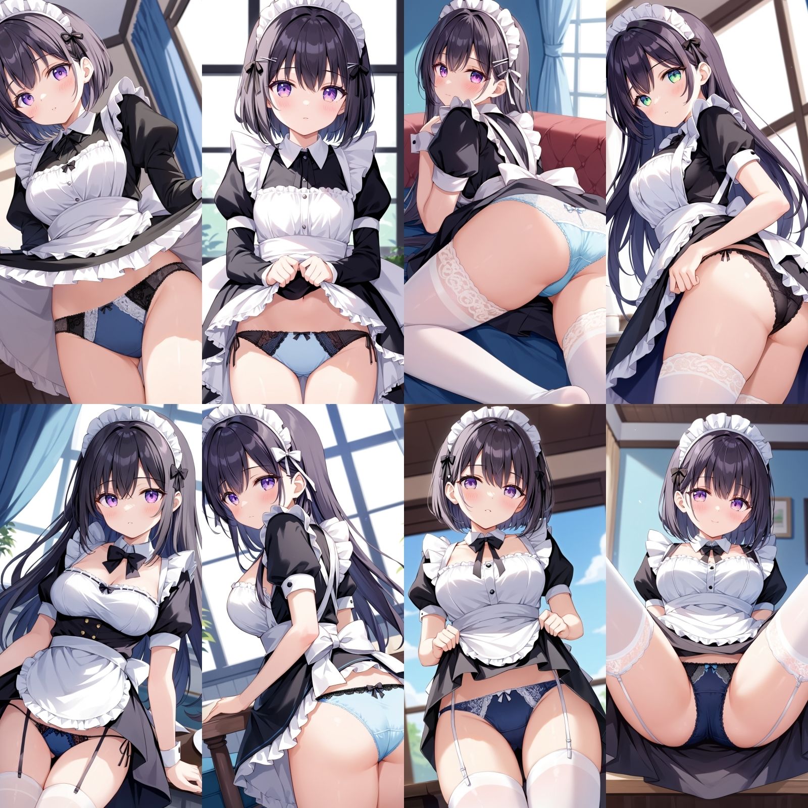 ご奉仕清楚メイドにレースパンティーみせてもらいました【250枚】 サンプル画像 6