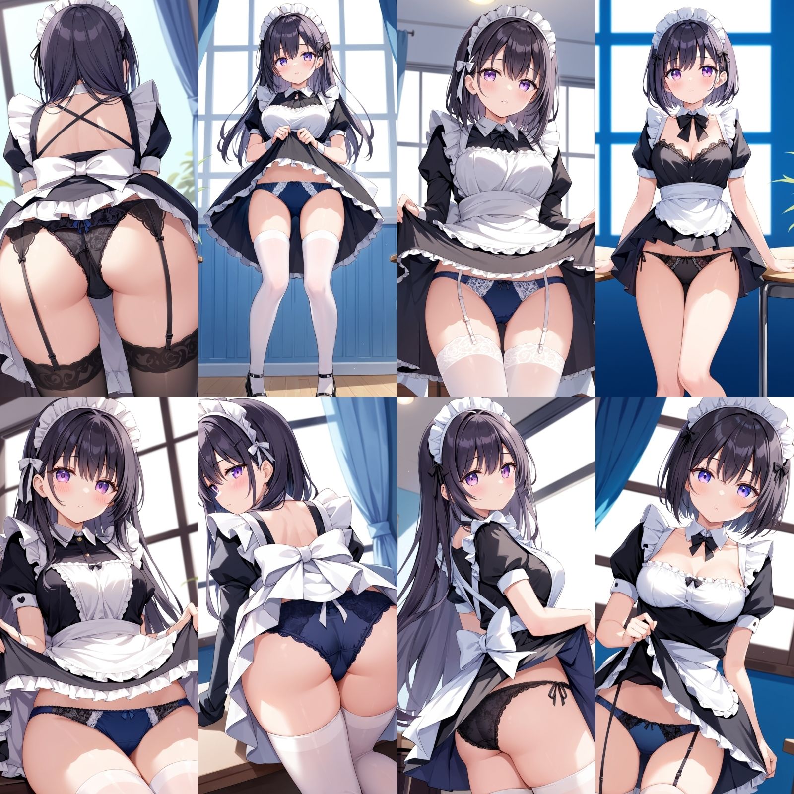 ご奉仕清楚メイドにレースパンティーみせてもらいました【250枚】 サンプル画像 8