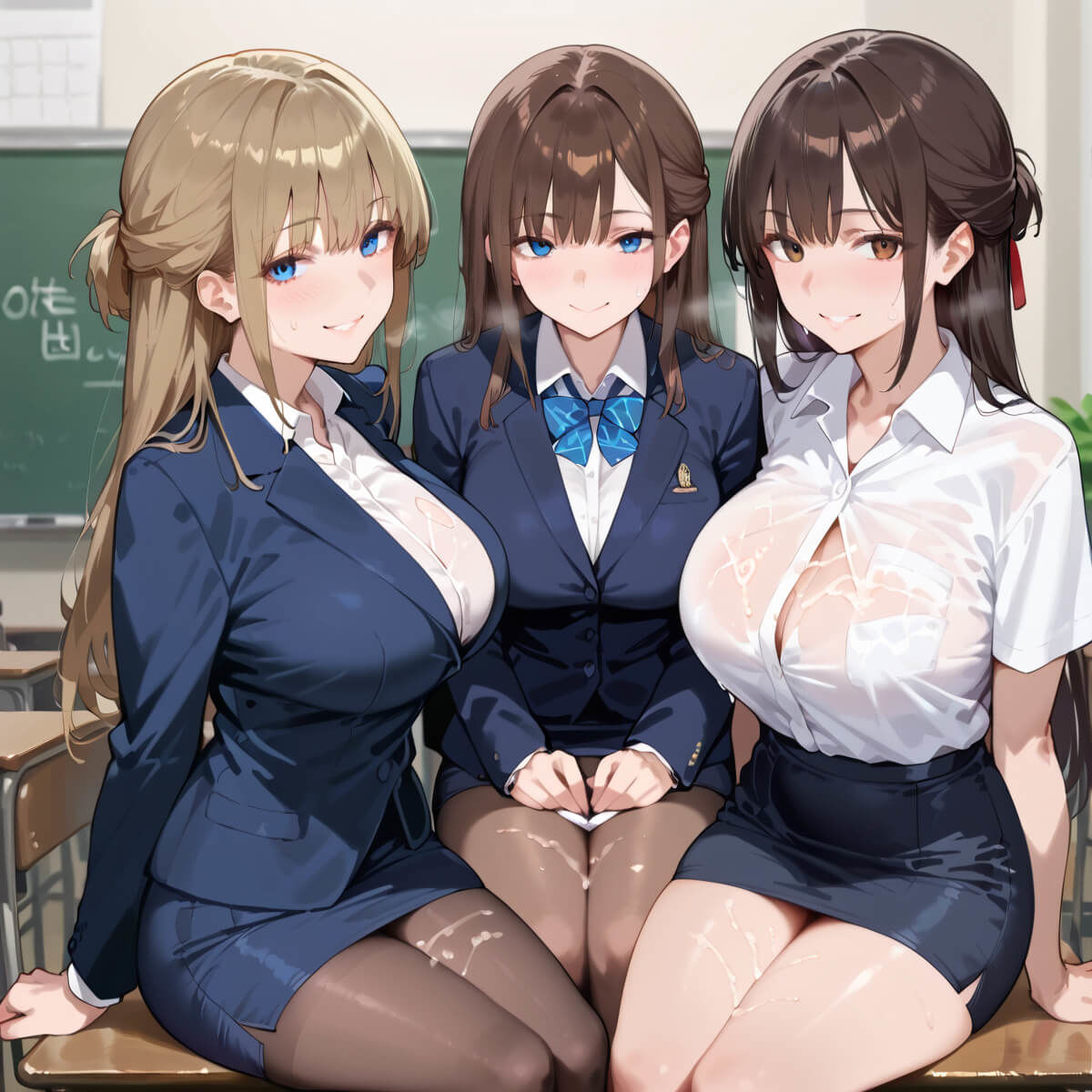 【PART2】教え子の視線に気づいた先生に放課後呼び出された|ふるーつぽんち倶楽部 サンプル画像 4