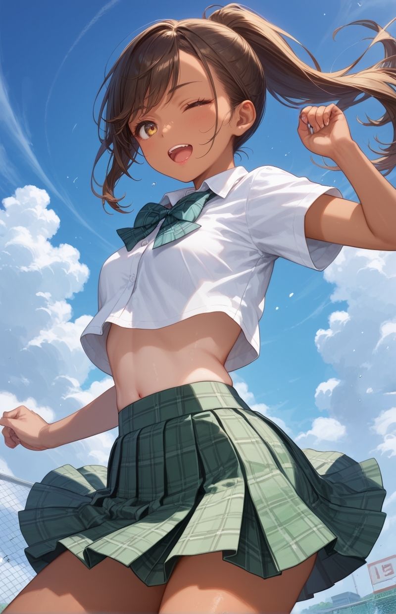 グラビア&裏画像 JKアイドル 小島なつき サンプル画像 2