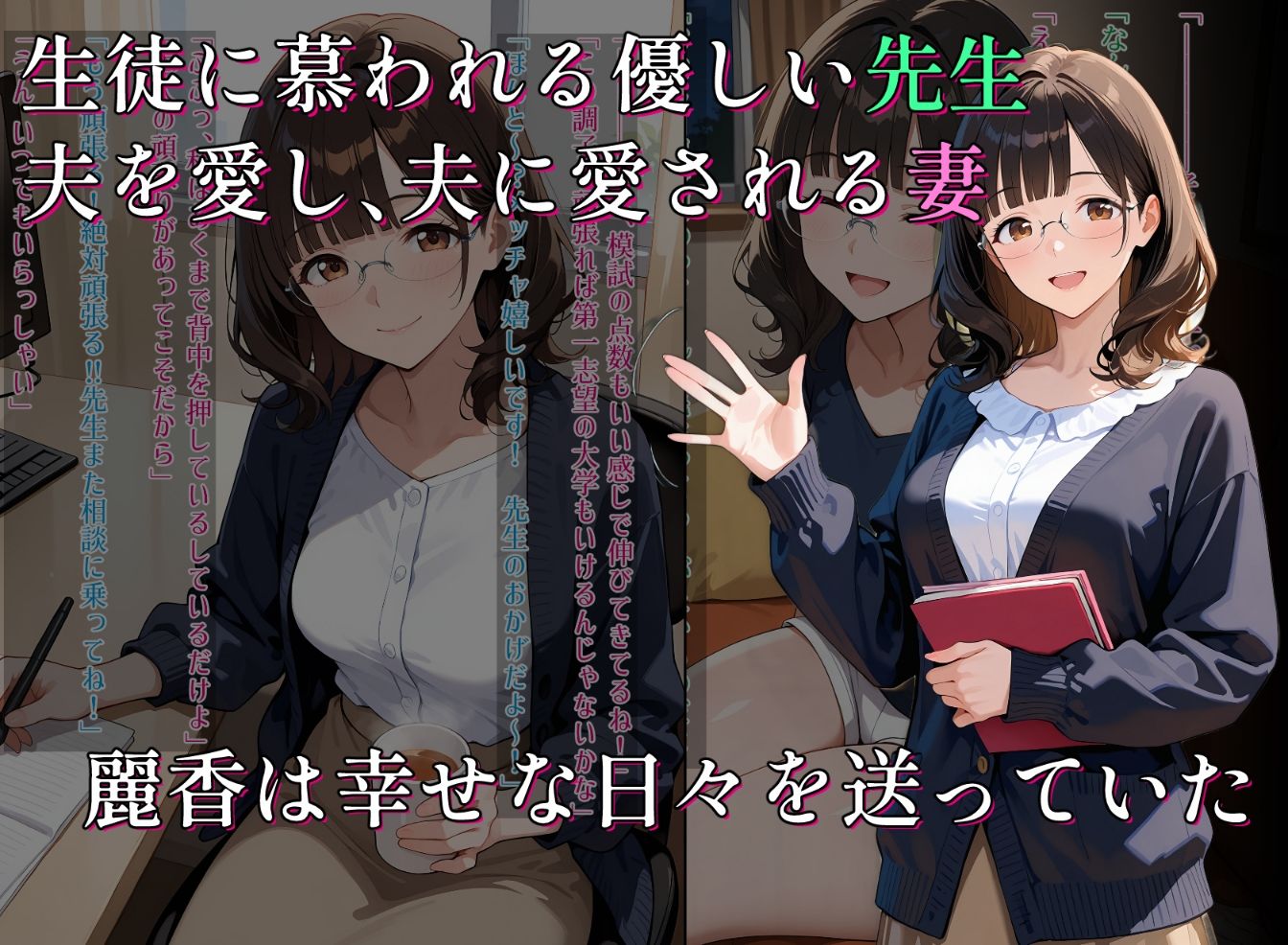 人妻NTR 生徒のためー妻が受け入れた淫らな教育ー サンプル画像 3
