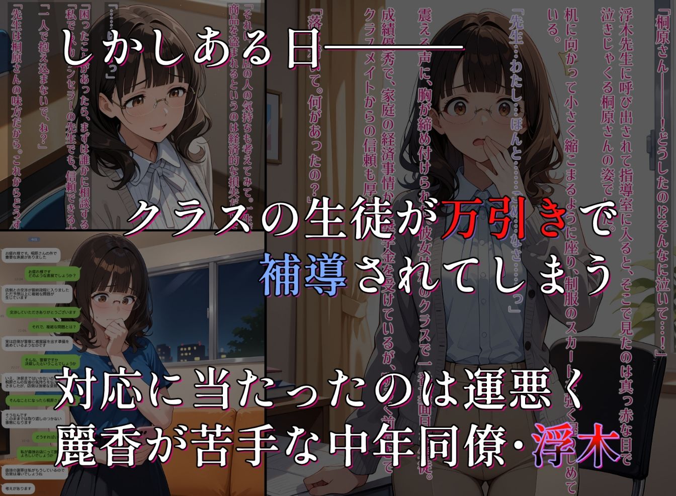 人妻NTR 生徒のためー妻が受け入れた淫らな教育ー サンプル画像 4