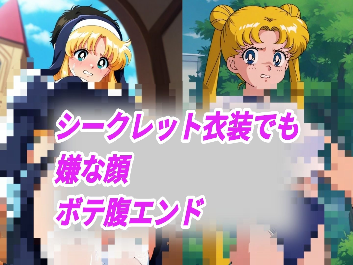 (セー●●ム●ン)嫌な顔されながらおパンツみせて中出しセックスで孕ませたい サンプル画像 4