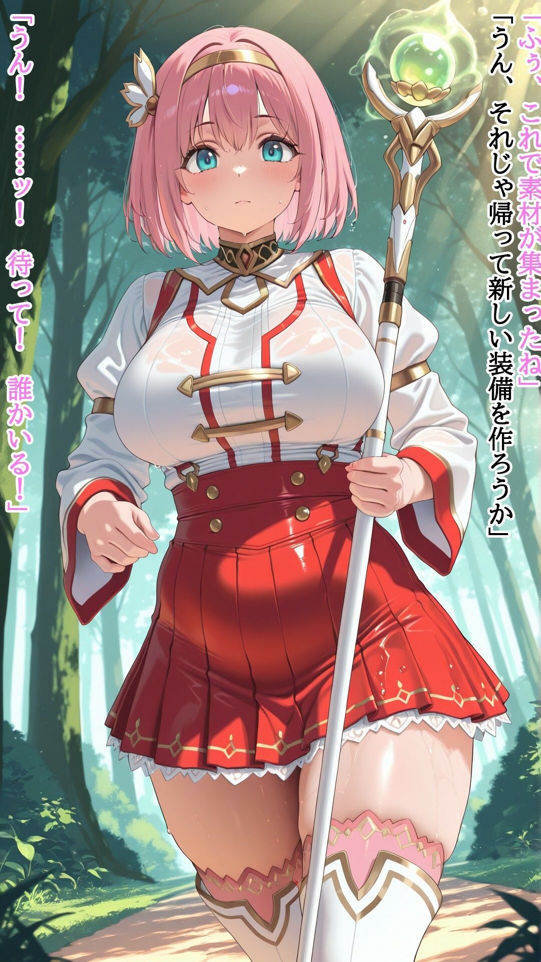 プリコネユイ悪堕ち〜両想いだった幼馴染系プリンセスは魔人に寝取られる〜 サンプル画像 9