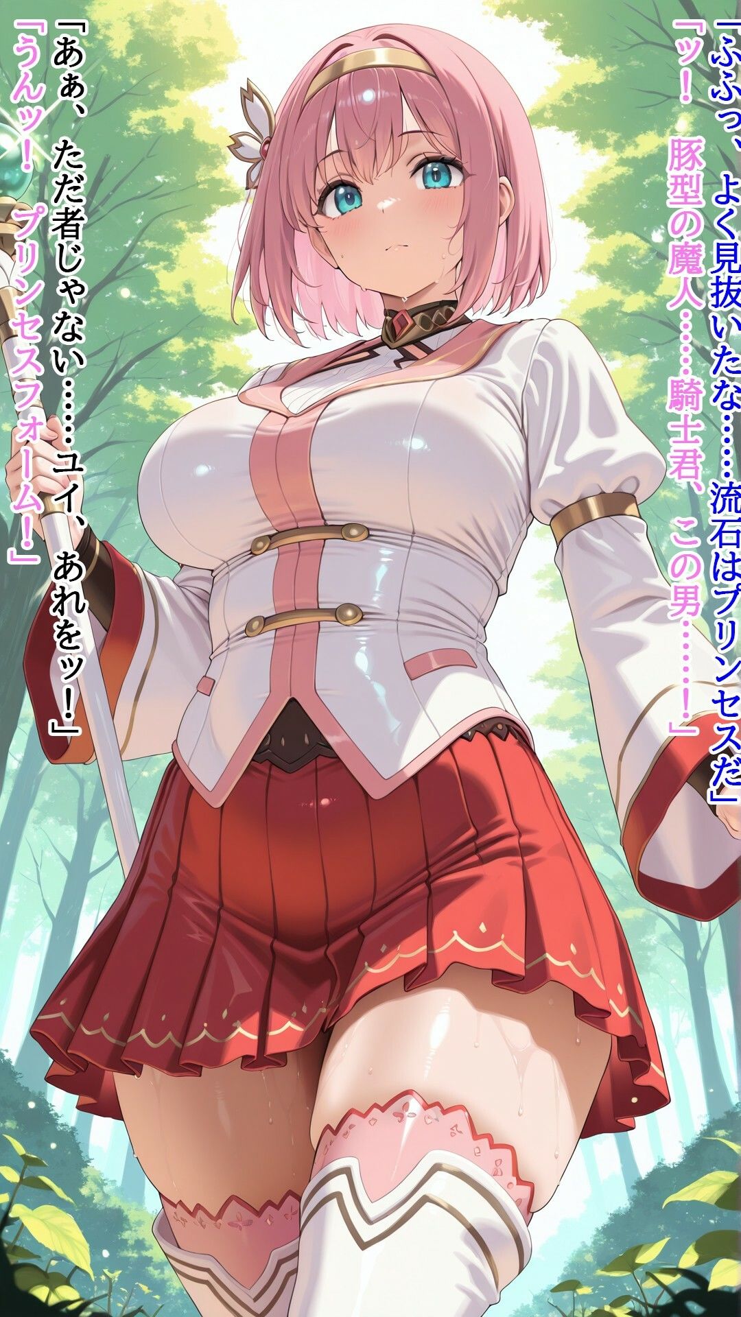 プリコネユイ悪堕ち〜両想いだった幼馴染系プリンセスは魔人に寝取られる〜 サンプル画像 10
