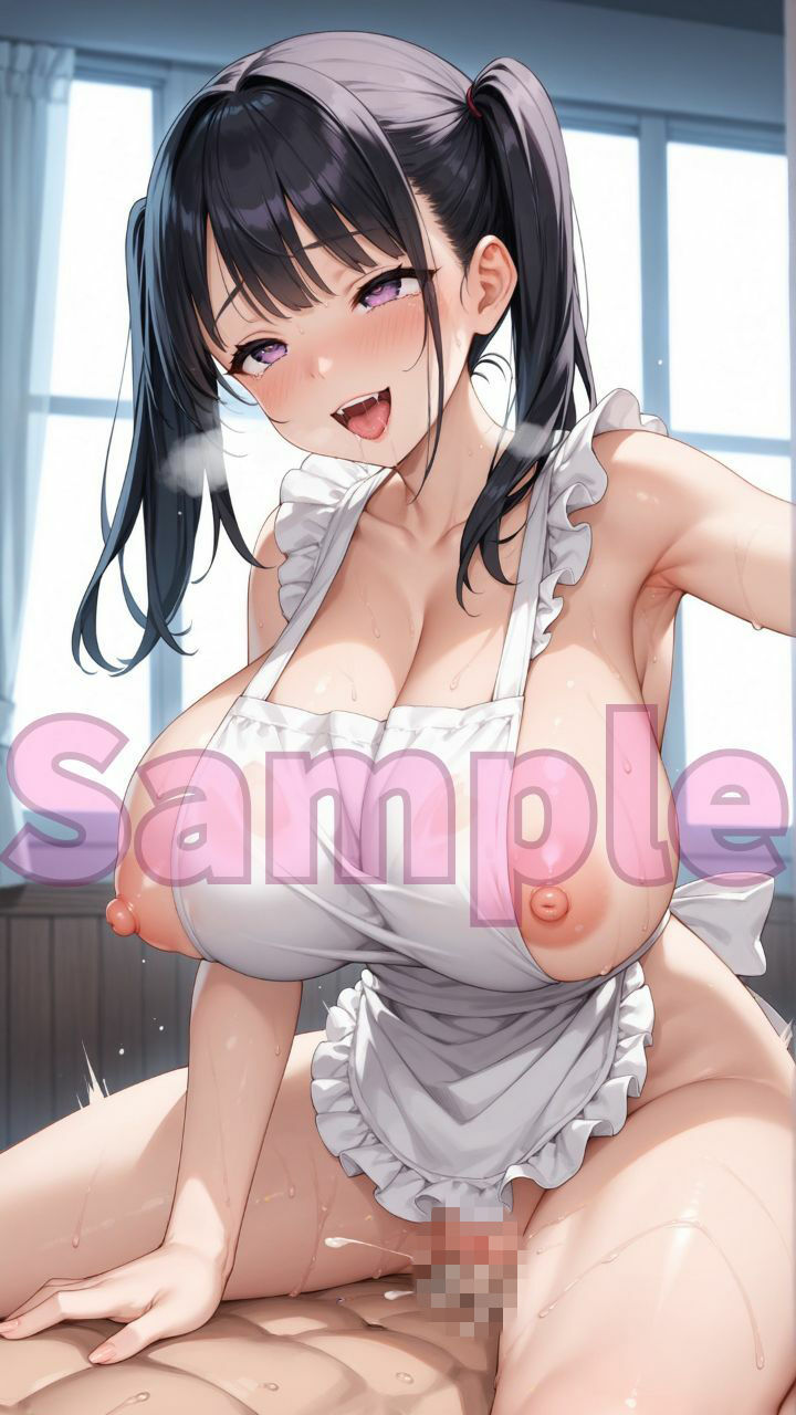 淫乱はだかエプロン女子たちがあなたとスペルマを包み込む! サンプル画像 2