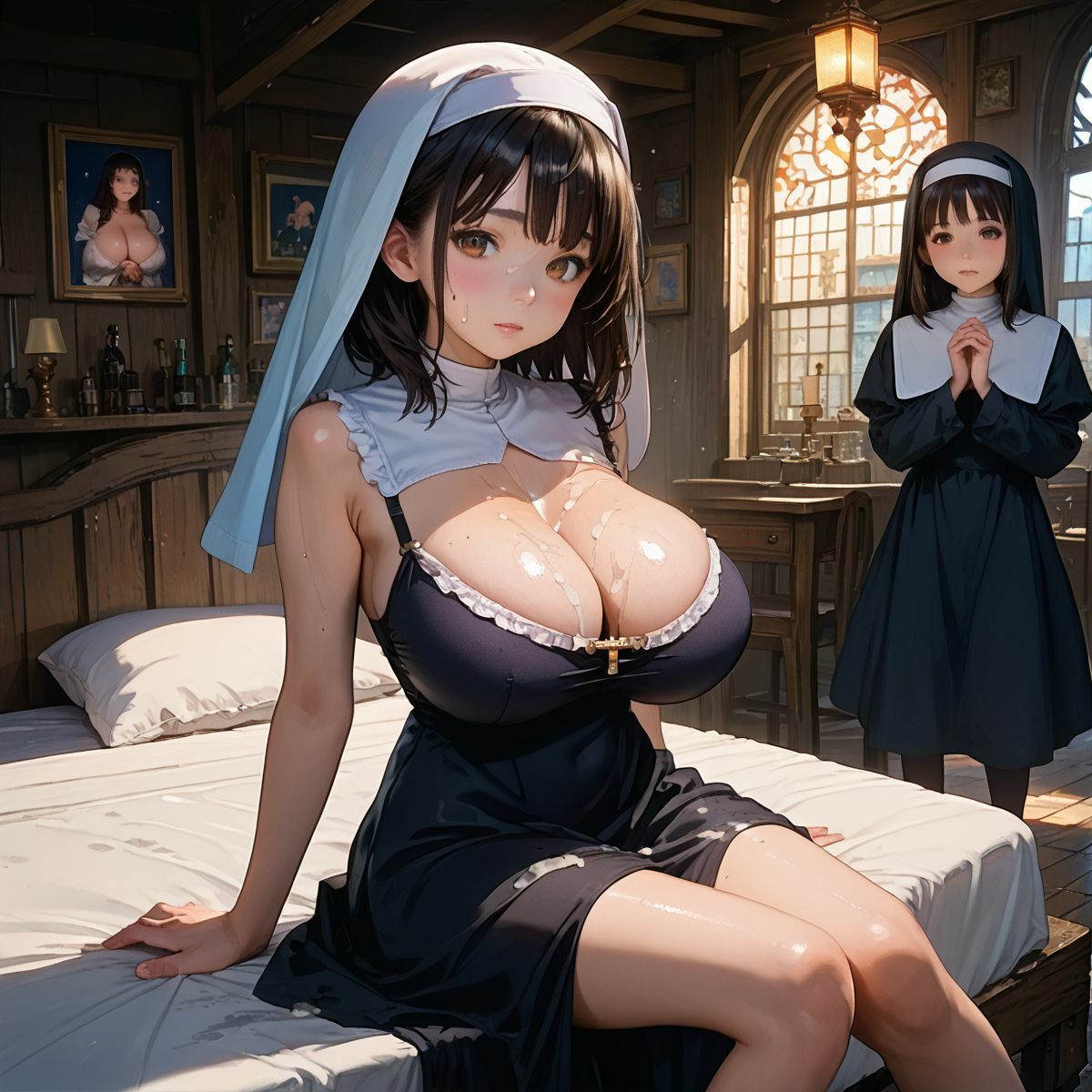 禁欲中の修道女たちの性生活 第10弾 サンプル画像 10