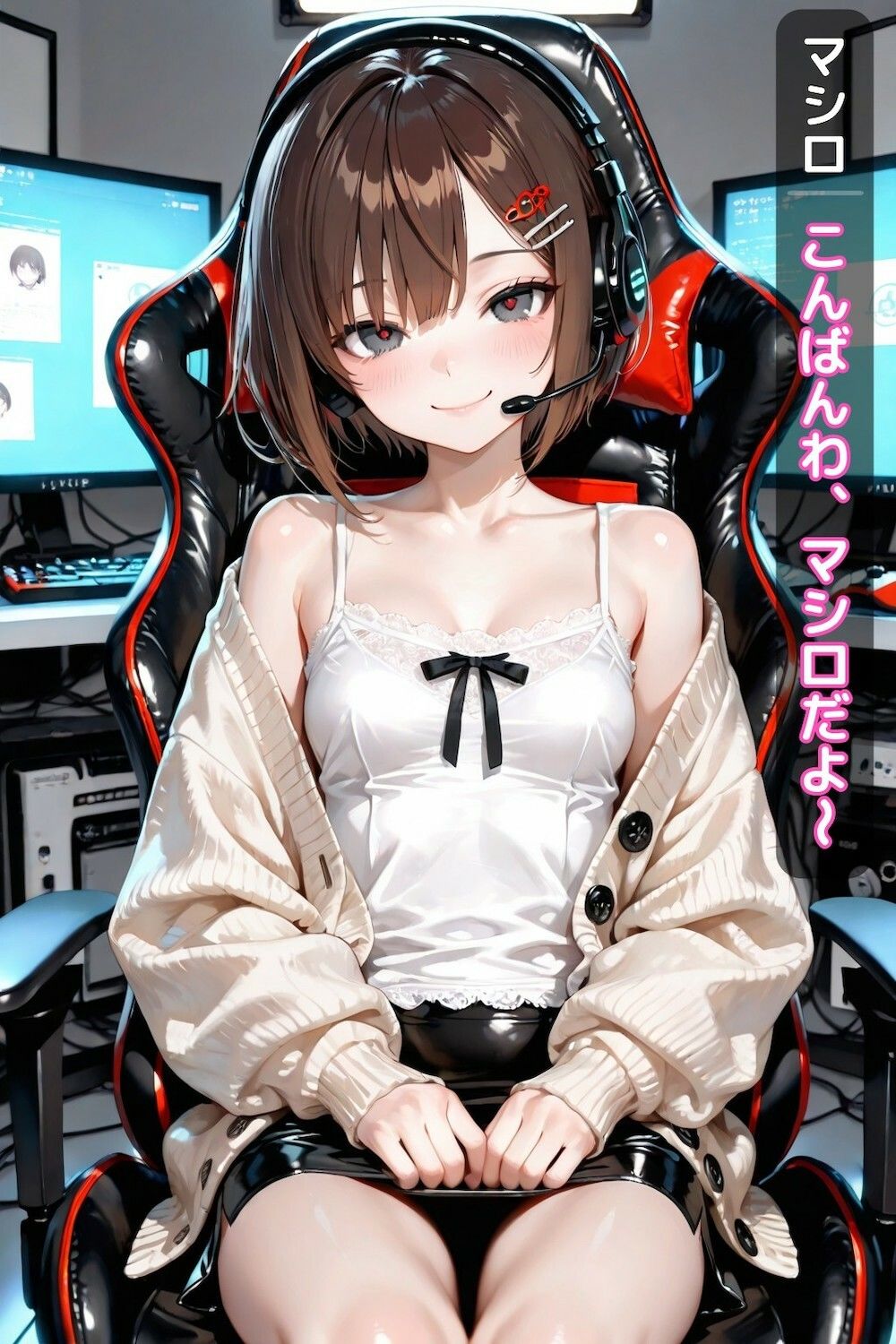 綾瀬真白のV配信で公開するね(3話パック)【地下アイドル】【枕営業】【魔法のオナホ】【CDZ】 サンプル画像 2