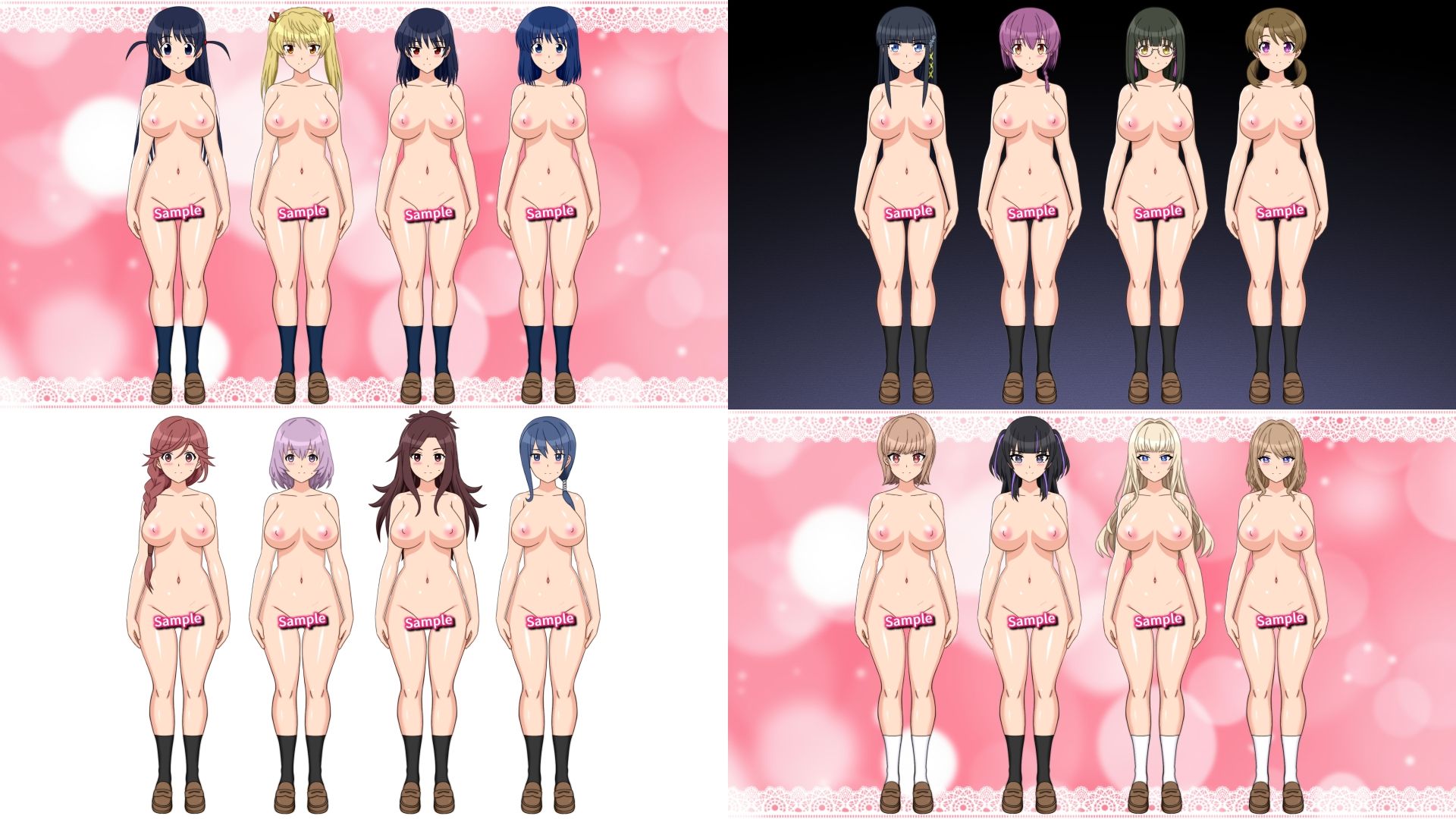 27人のパイパンヌードの女の子を「みつめえっち」したい人向けのCG集2026-DREI- サンプル画像 11