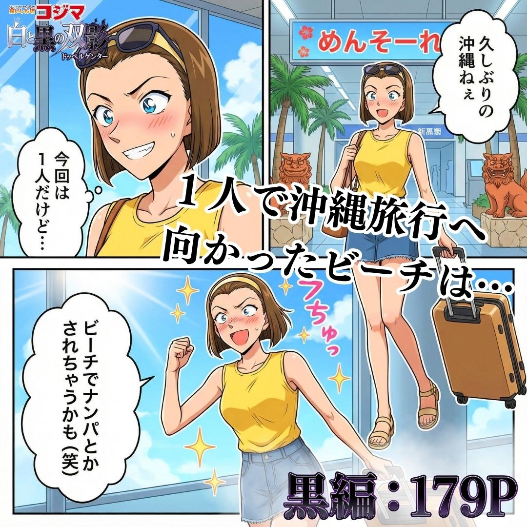 食いしん坊コジマ 白と黒のドッペルゲンター サンプル画像 6