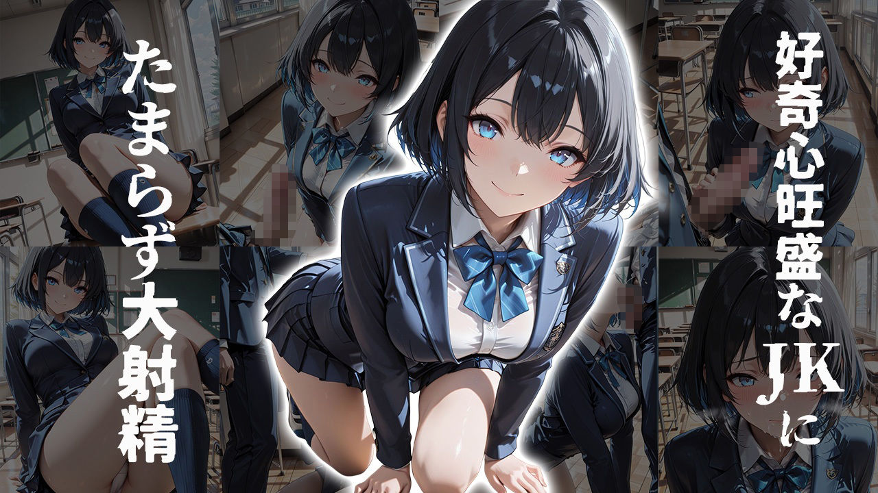 好奇心旺盛な黒髪ショートJKとたっぷり学園プレイ サンプル画像 4