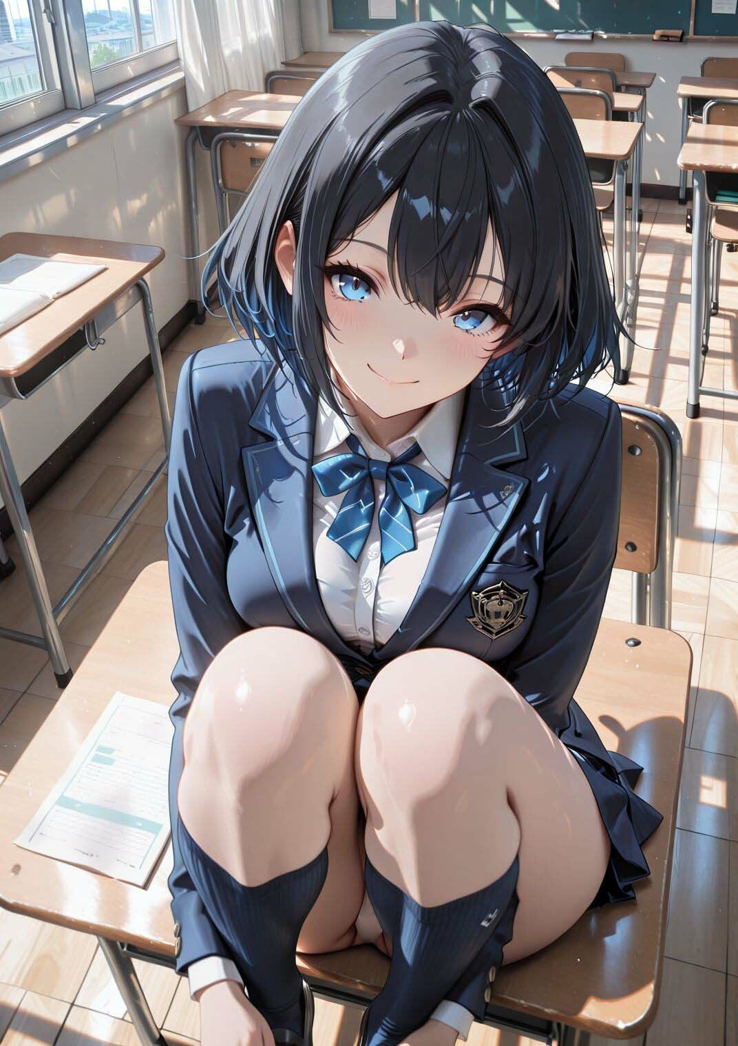 好奇心旺盛な黒髪ショートJKとたっぷり学園プレイ サンプル画像 5