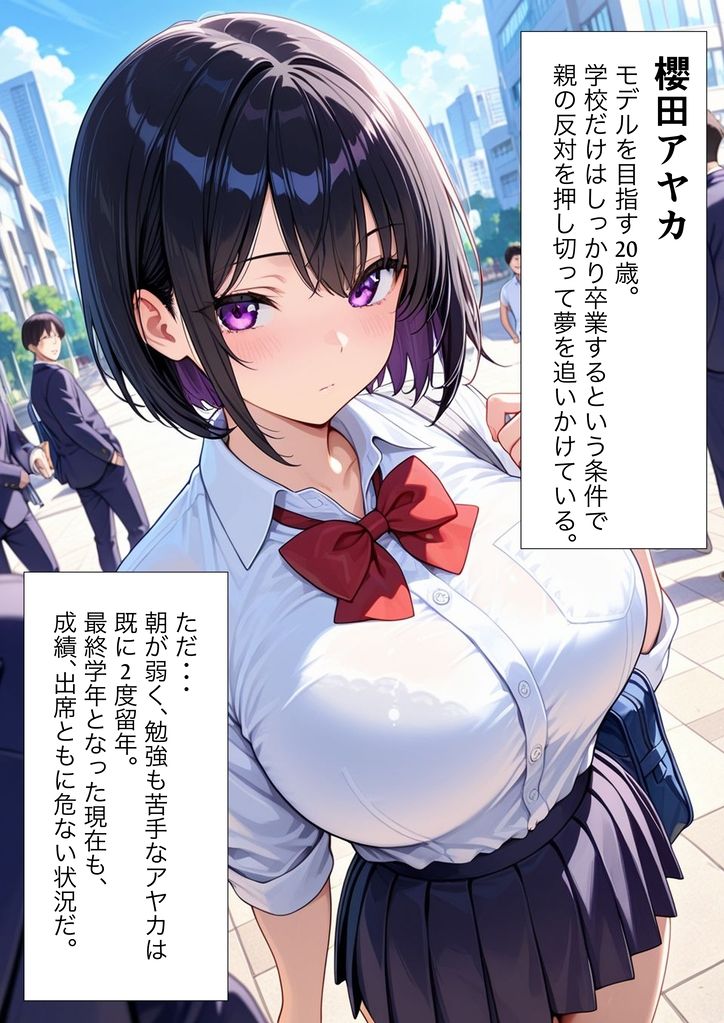 性処理係に強●任命された女子校生〜毎日ザーメンまみれの学園奉仕〜 サンプル画像 2