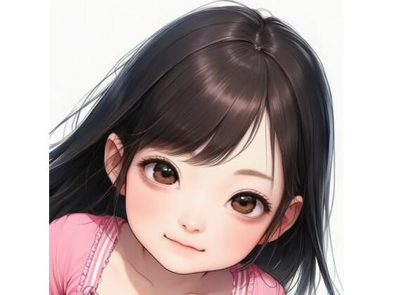 ピンクのシャツの子いろんなポーズ（2）｜畜産画像商会