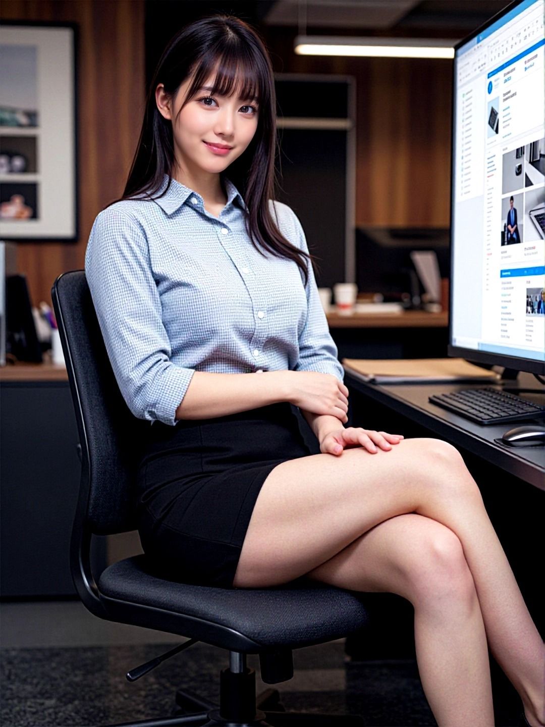 笑顔の彼女 リアル サンプル画像 4