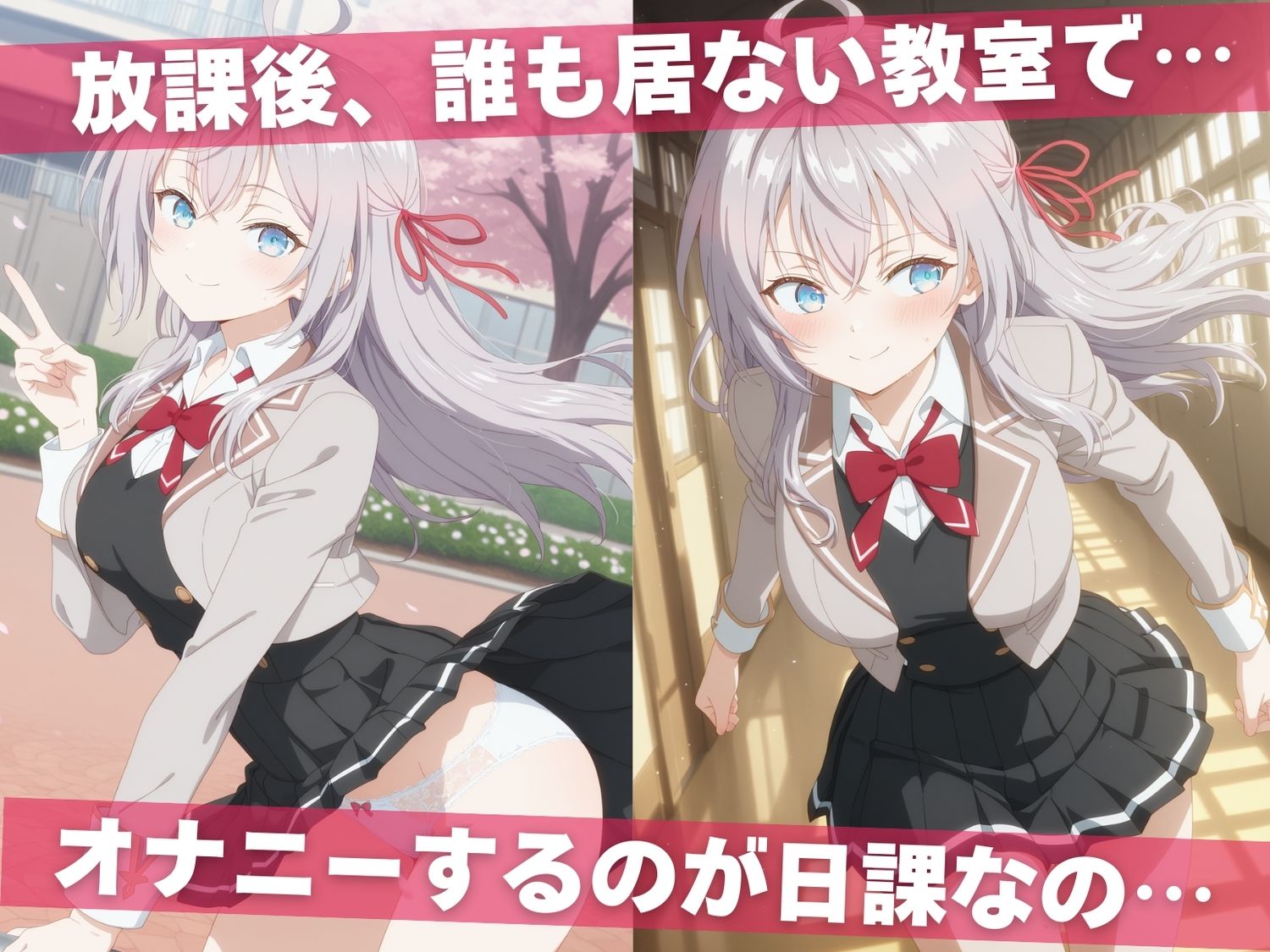 オナニー覗かれ、寝取られて 時々●ソッとロシア語でデレる隣のアーリャさん 〜 学校編 〜 サンプル画像 2