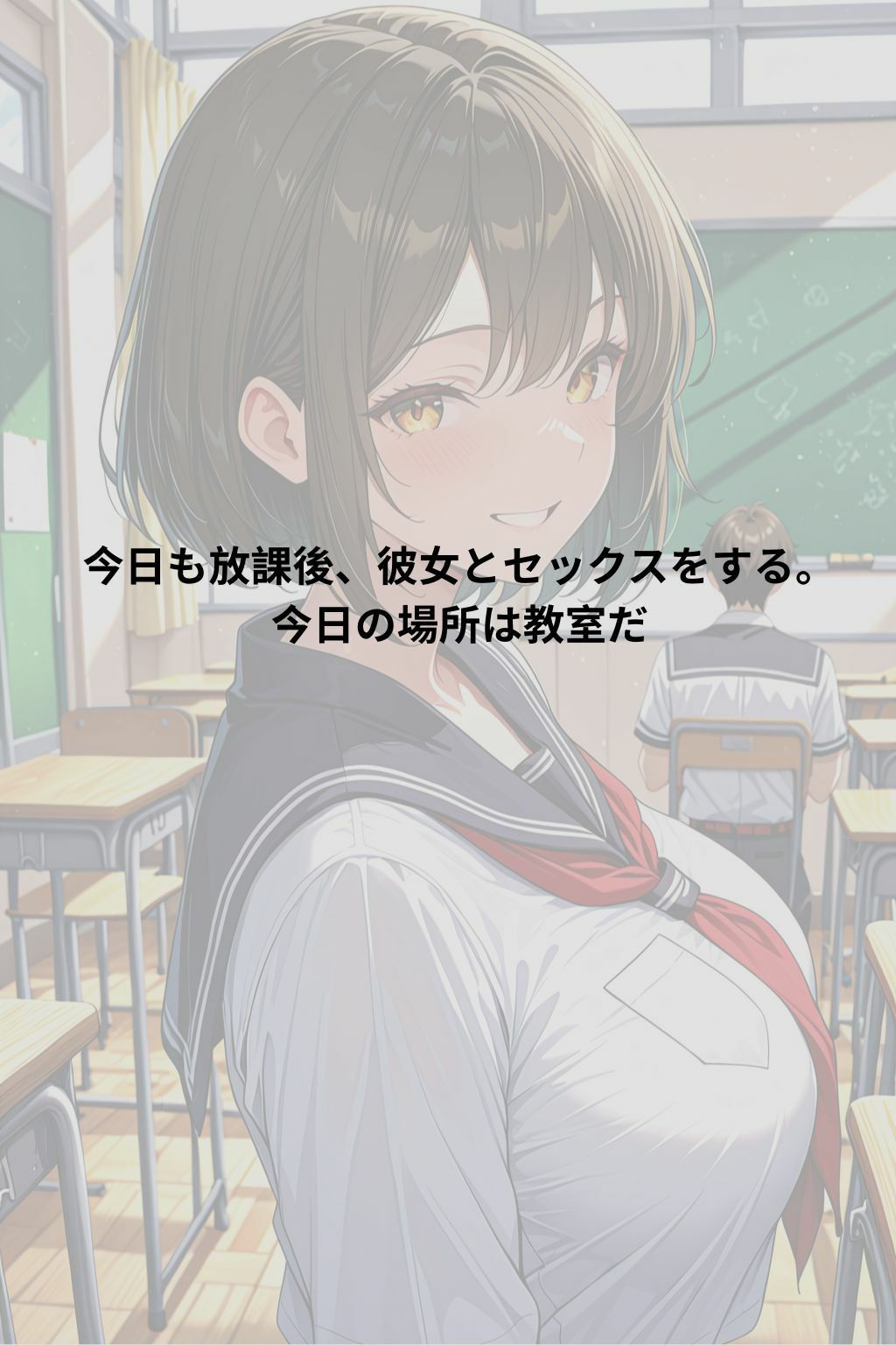 淫乱女子校生 放課後生ハメ快楽堕ち 校内どこでも中出しSEX中毒 サンプル画像 10