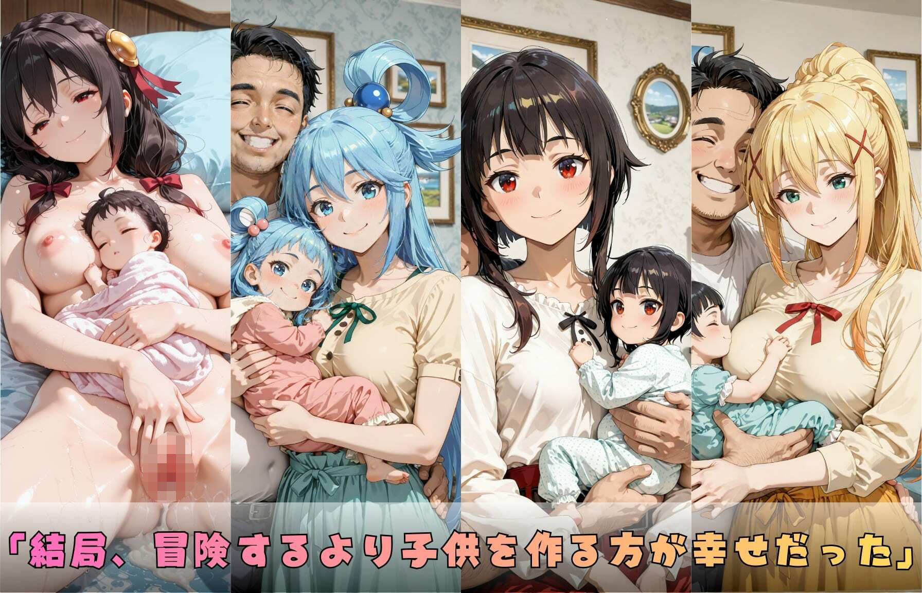 この素晴らしい孕み袋に祝福を! サンプル画像 9