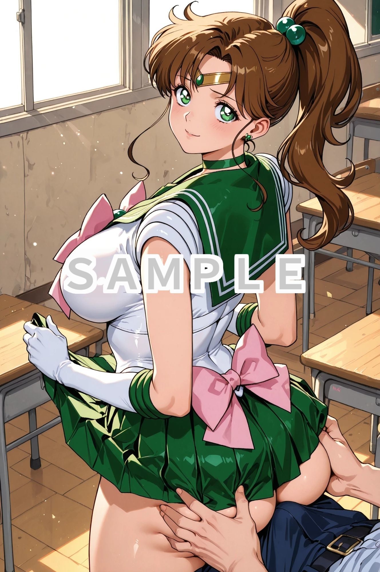 セーラー戦士の堕落日記 まこちゃん&みなちゃん サンプル画像 2