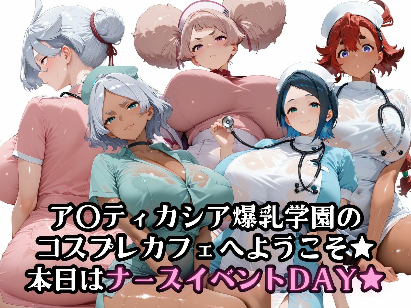 水星のコスプレ女子 魔女のナース誘惑編 サンプル画像 2