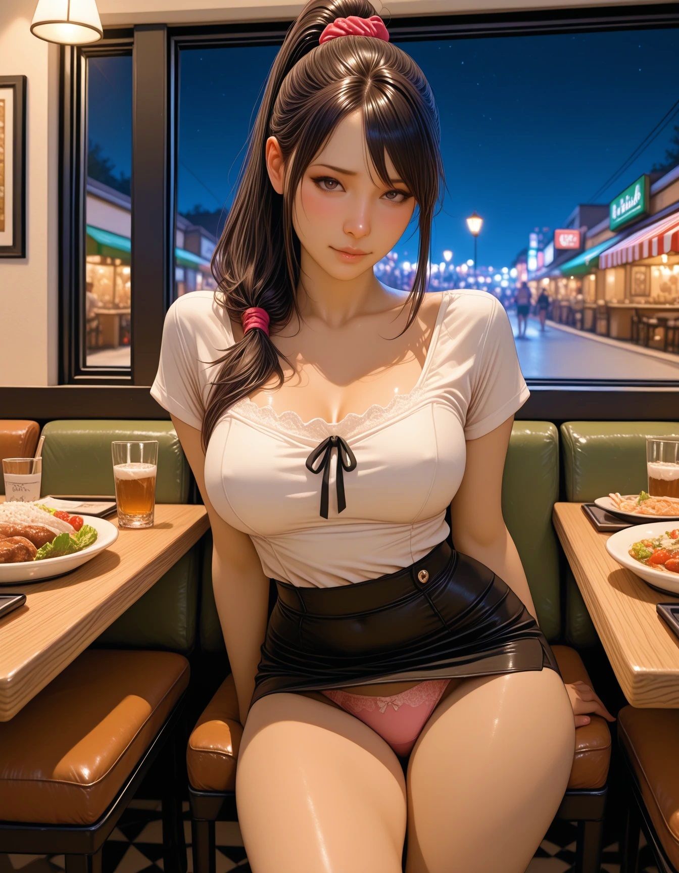 行為後に寝ている彼女の恰好が無防備すぎて1人で再戦な件 サンプル画像 4