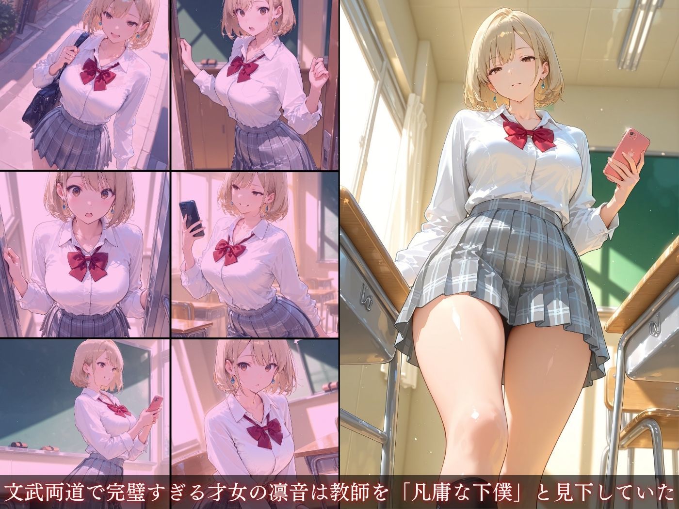 高プライド女は煽りに弱い サンプル画像 4