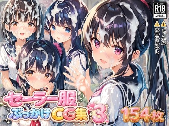 セーラー服ぶっかけCG集3｜すとりんぐ