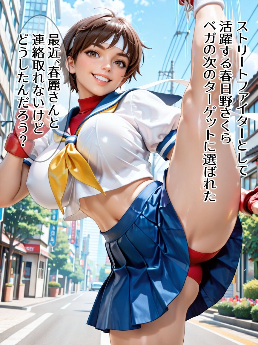 敗北した女格闘家 さ〇ら 編 サンプル画像 2
