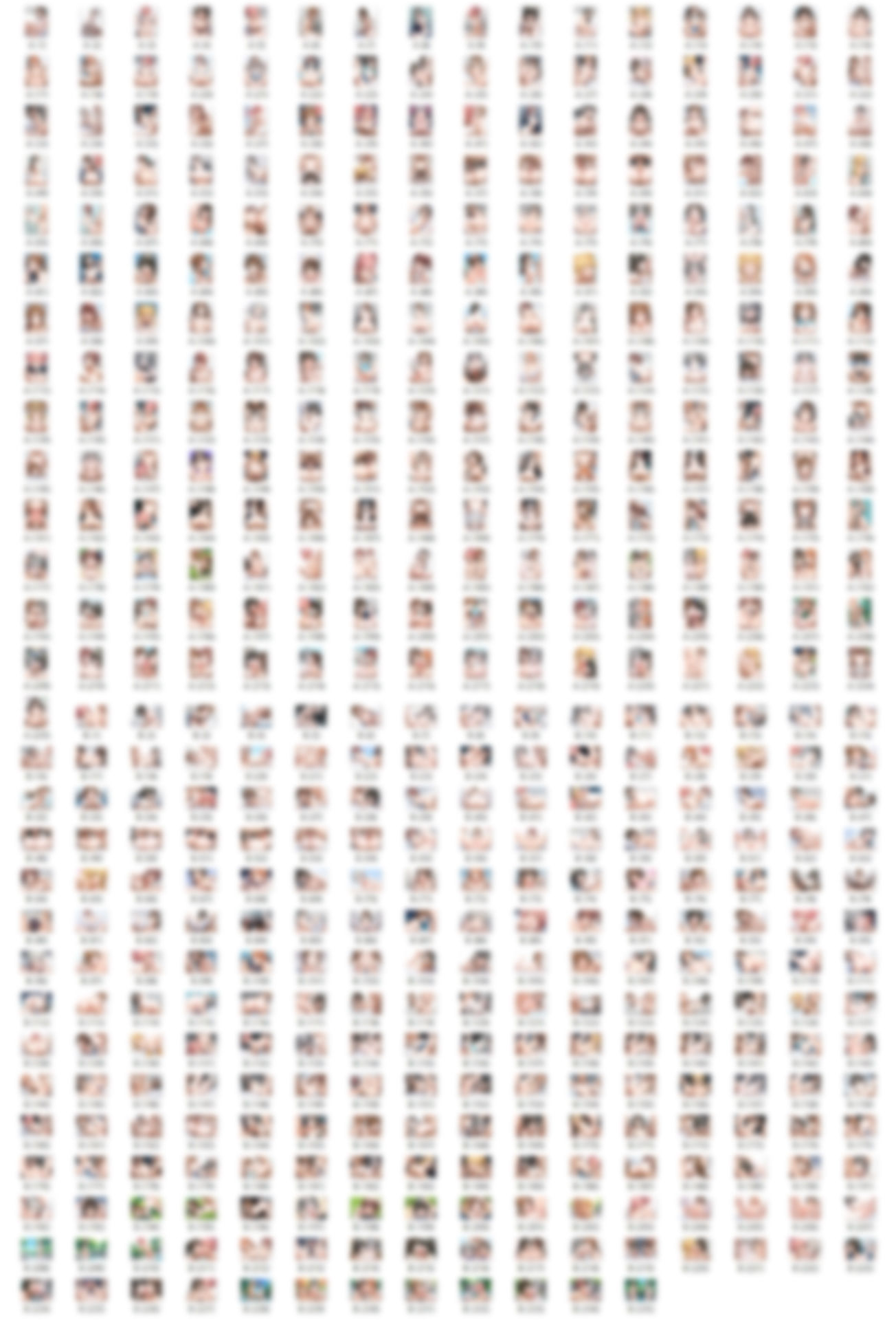 14キャラ イラスト集 (500枚) サンプル画像 3