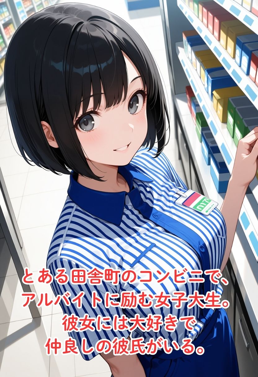 彼氏大好き女子大生が店長の強引寝取りに堕ちるまで サンプル画像 2