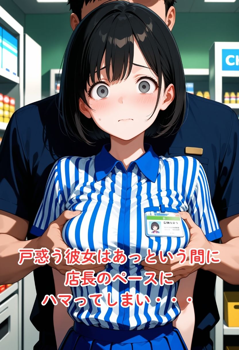 彼氏大好き女子大生が店長の強引寝取りに堕ちるまで サンプル画像 4