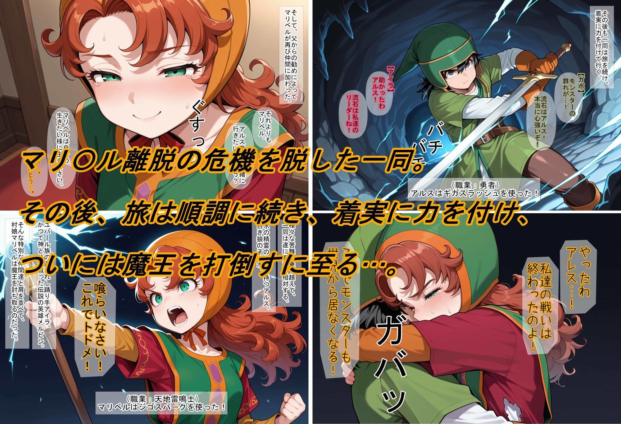 マリ〇ルお嬢様は実はちょろイン サンプル画像 7
