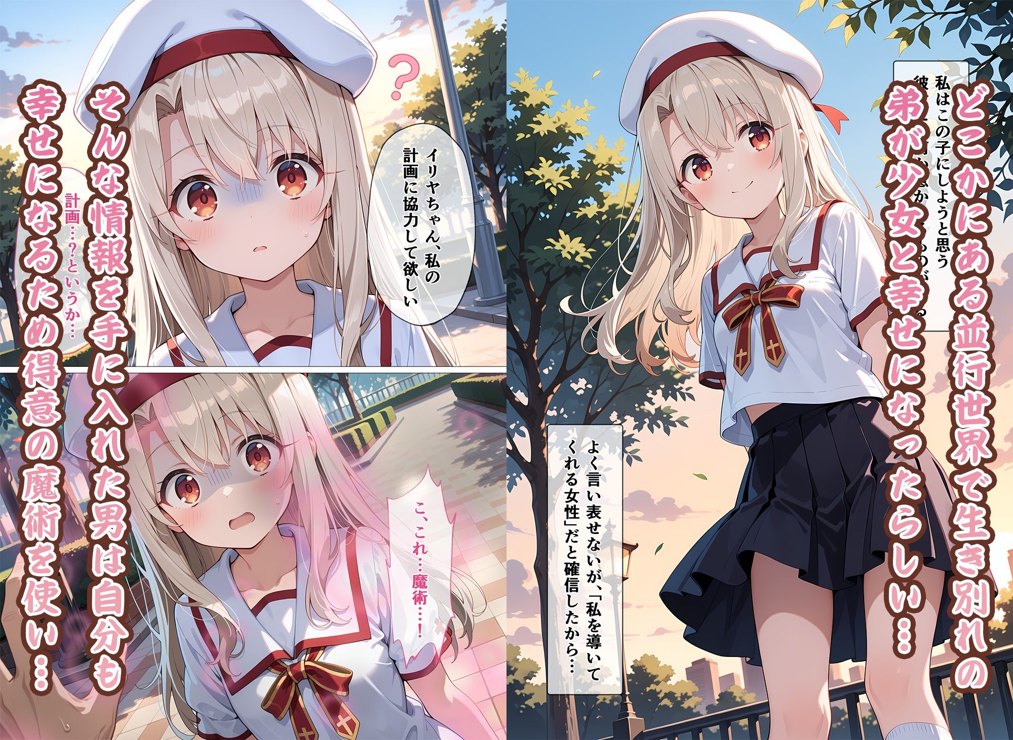 魔法少女母になる2 〜イ〇ヤスフィール・フ〇ン・ア〇ンツベ〇ン〜 サンプル画像 2