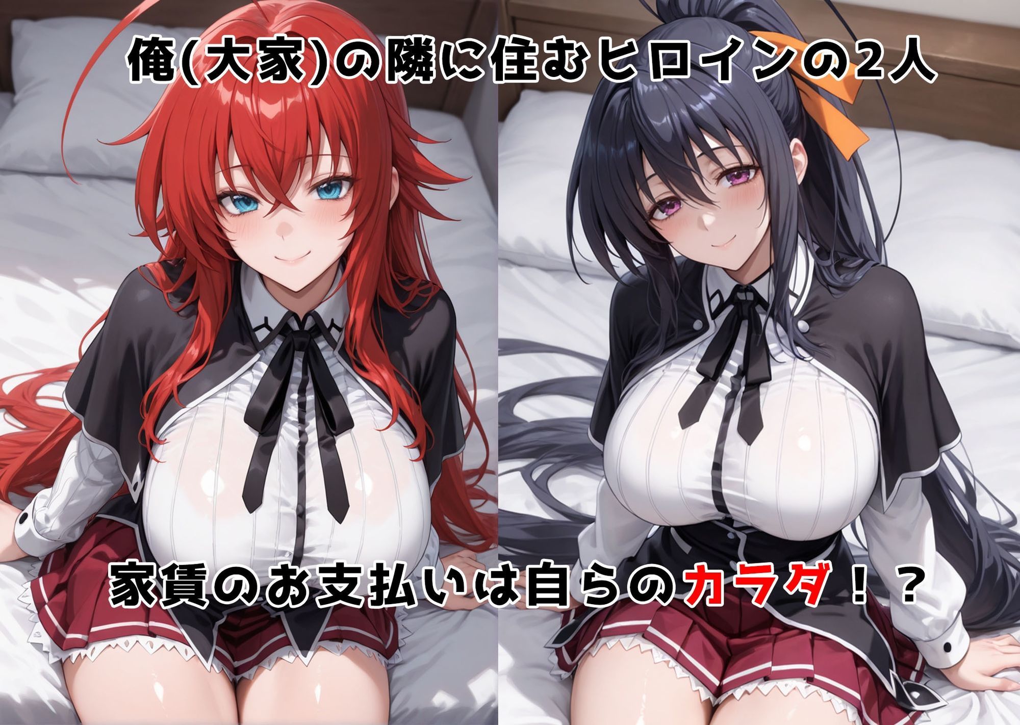 チン体奉仕契約〜大家への家賃は私達のカラダ〜ハ〇スクールD×D サンプル画像 2