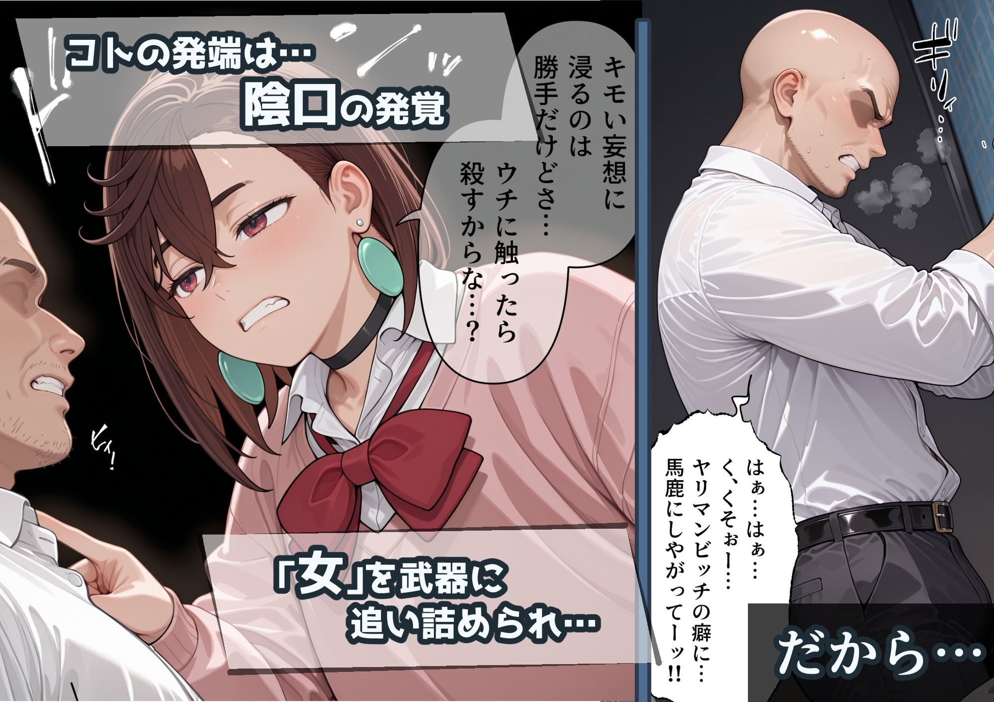 冴えないおじをザマァwしたら 拉致られてメス奴○にされました【ダンダダン】綾瀬もも サンプル画像 3