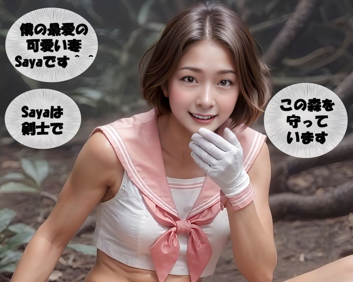 人妻Sayaの変態日記/セーラー剣士/出産生贄寄生編 サンプル画像 2