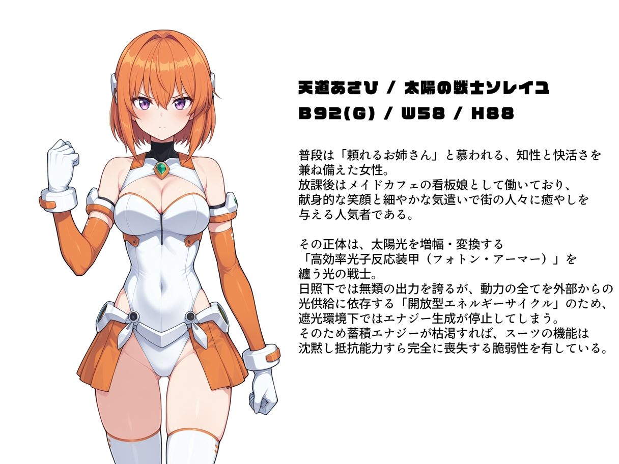 堕ちた太陽の戦士 〜ソレイユ無限搾取実験室〜 サンプル画像 6