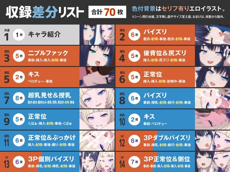 超乳VS爆乳ロボットお姉ちゃんズの裏エロ画集 サンプル画像 5