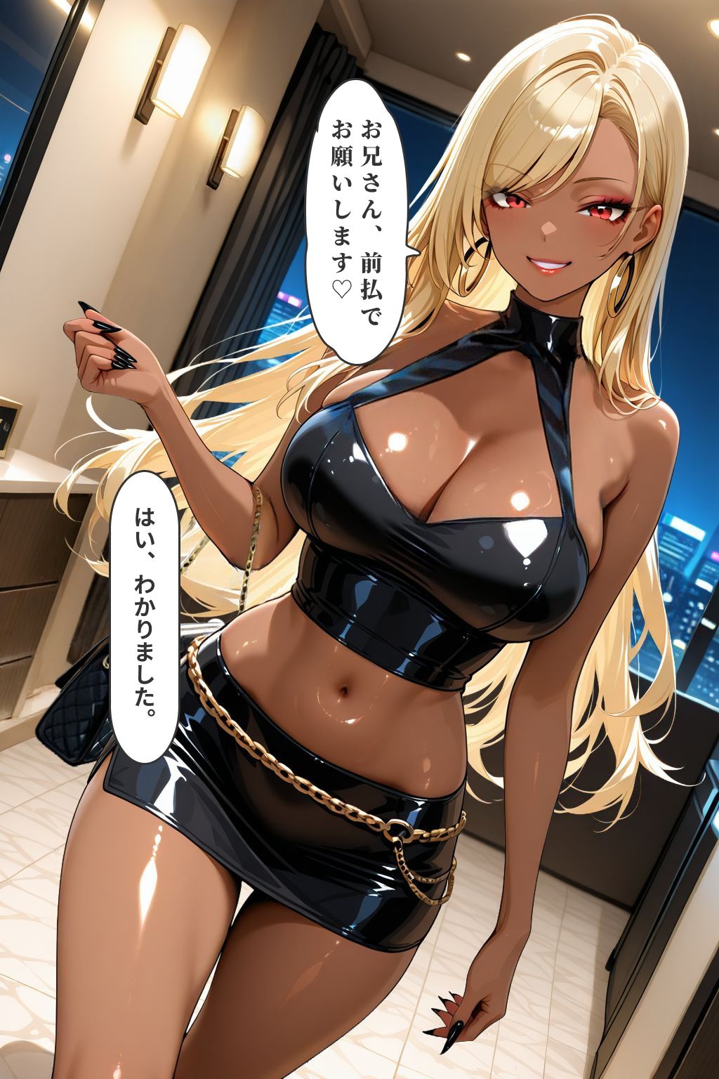 黒ギャル催●-甘く堕ちる視線- サンプル画像 7